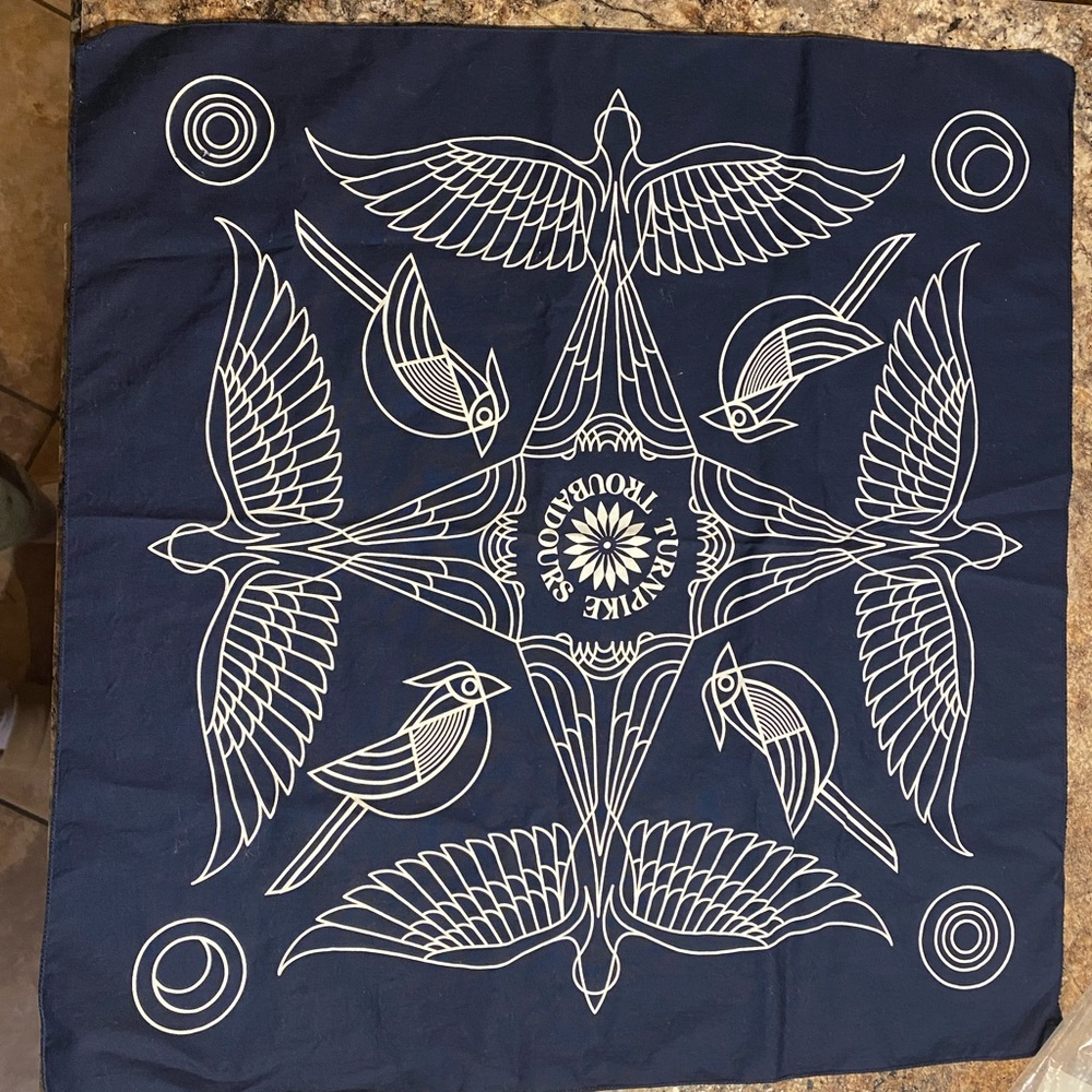 Navy bandana Cody Jinks 2024 tour “Turnpike Troubadors”